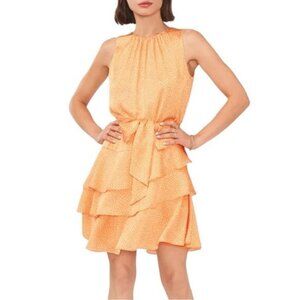 New 1.STATE Sleeveless Dress with Ruffle Detail Size S